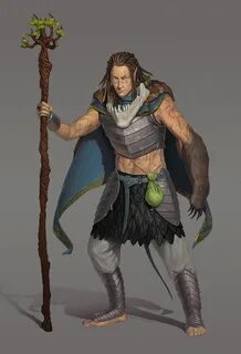 ART Half-elf Druid Elf druid, Dnd druid, Druid