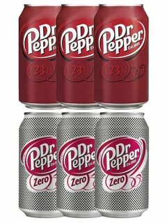 Dr Pepper Набор Classic, Zero 0,33 х 6шт Dr Pepper 123819170 купить в интернет-м