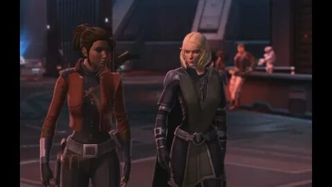 SWTOR Female Imperial Agent : Forged Alliances - YouTube