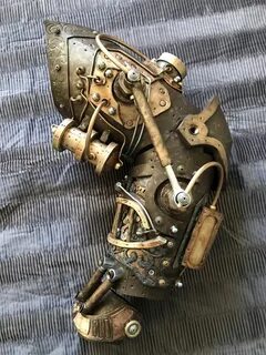 Steampunk mechanical arm from EVA foam. My first go at tryin