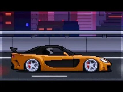 TOKYO DRIFT HANS RX7! PIXEL CAR RACER - YouTube