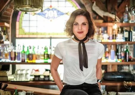 Lana in her element ... Roni’s bar - - - - - - #ouat #onceuponatime #thequeen #e