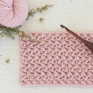 Mini Bean Stitch Crochet Tutorial Crochet tutorial, Crochet 