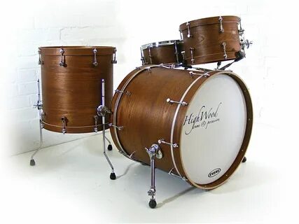 Awesome looking set for the UK drum builder Highwood drums T