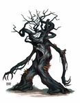Weeping Treant Monster art, Tree monster, Fantasy monster