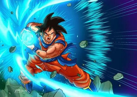 KAMEHAMEHA - Goku Poster Art by JazylH on DeviantArt Poster 