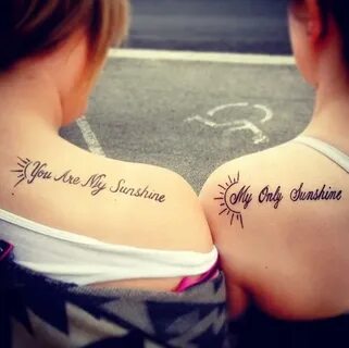 22+ Mother Daughter You Are My Sunshine Tattoo Ideas