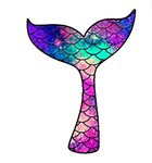 #ftestickers #glitter #sparkle #galaxy #colorful #mermaid - 