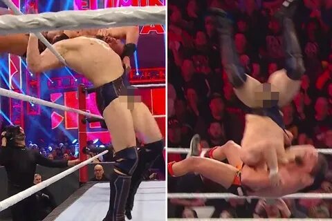 WWE star Daniel Bryan left red-faced after wardrobe malfunct