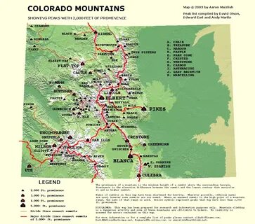 Colorado Mountains Map / Usa Geography Quizzes Fun Map Games