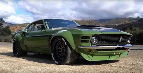 Widebody 1970 Mustang "Ruffian" Has LS 427 With Side Exhaust