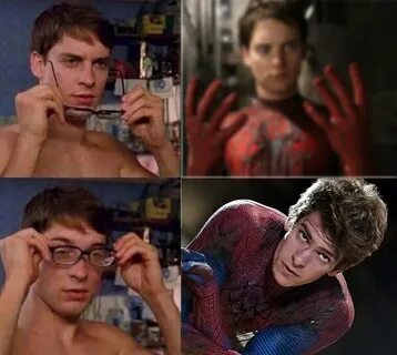 Recast Peter Parker's Glasses Know Your Meme