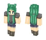 Install Green Hair Skin for Free. SuperMinecraftSkins
