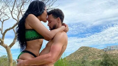 Polémica por una foto de Stephen Curry con su esposa Ayesha