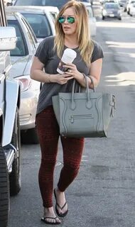 CelebrityGala: Hilary Duff Feet - Will play Ashton Kutcher's