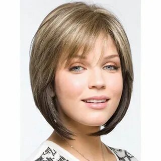 KAMI 063 Chin Length Monofilament Blonde Natural Wigs - KAMI