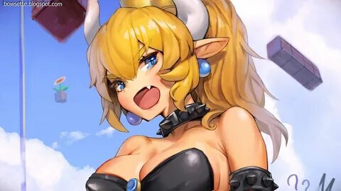 Bowsette Wallpaper posted by Zoey Thompson