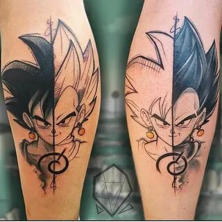 Dragon Ball Z Goku And Vegeta Tattoo - Novocom.top