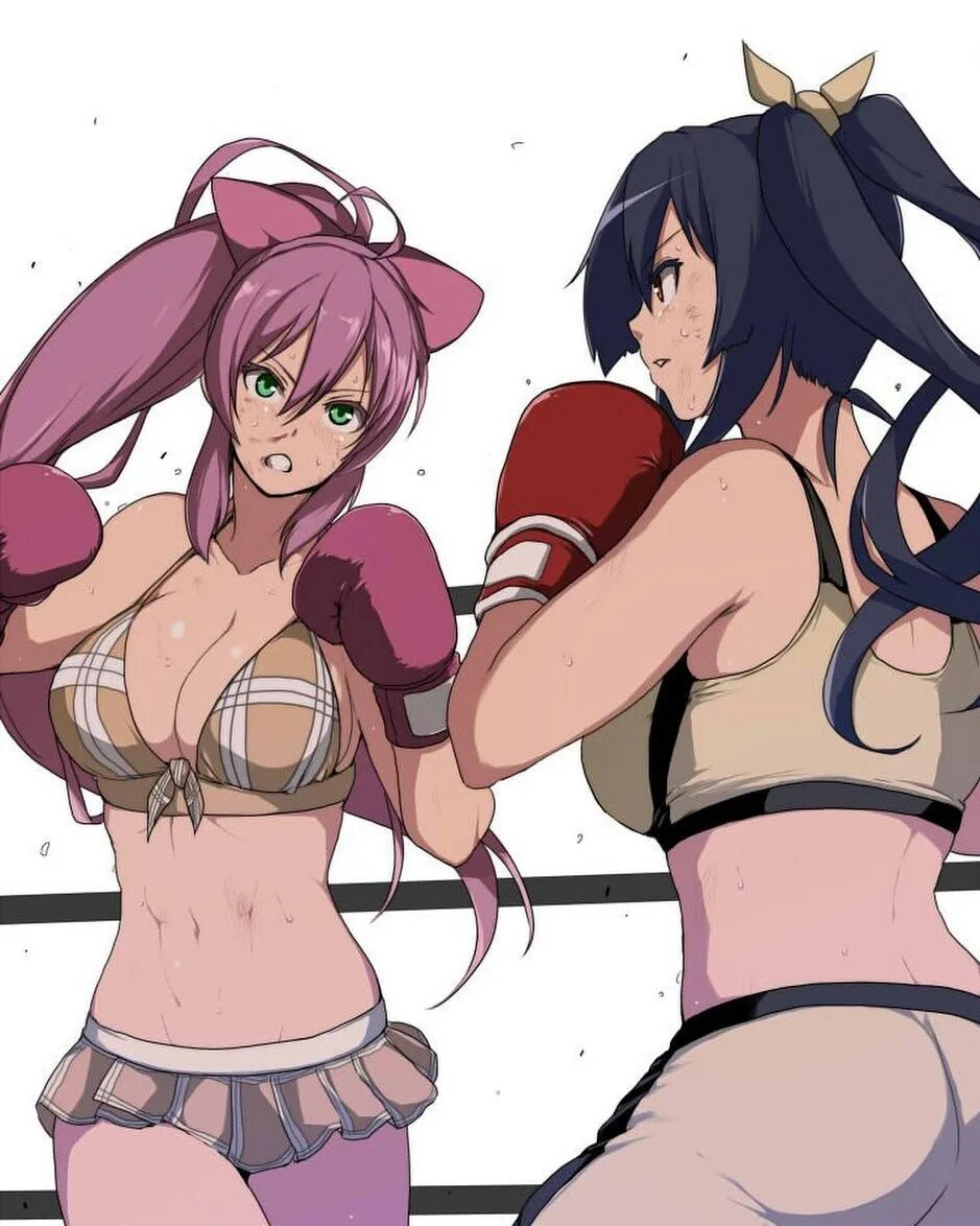 @anime_fighting_girls в Instagram: "More boxing girls!! #anime #animeg...