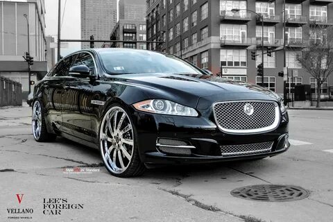 Check out this Stunning Jaguar XJL sitting on our Vellano VT