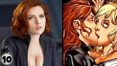 Top 10 People Black Widow Has Hooked Up With - YouTube