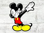 Dabbing Mickey mouse SVG mickey mouse svg disney dabbing Ets