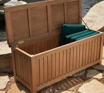 How to Build a Deck Box Outdoor storage bench, Diy deck, Bui