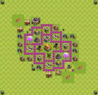 Town Hall Level 6 Base At