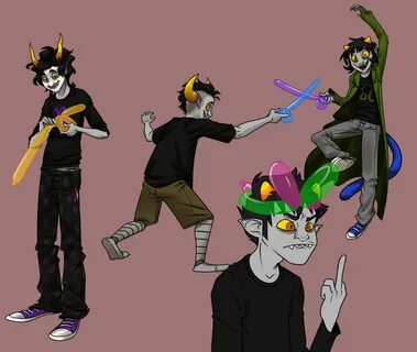 MSPA Booru - artificial limb daiacos flarp gamzee makara hat