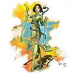 ArtStation - Yilin, Yuan Ti Pureblood Divine Soul Sorcerer/W