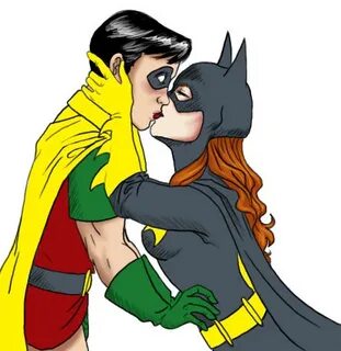 Robin & Batgirl - Barbara Gordon & Dick Grayson tagahanga Ar
