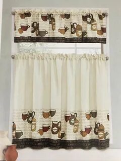 Buy Coffee Kitchen Curtains