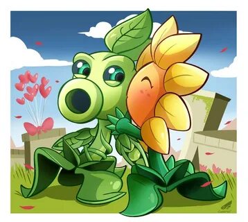 Happy Valenbrainz, by JosephLukareli00 Plants vs. Zombies Kn