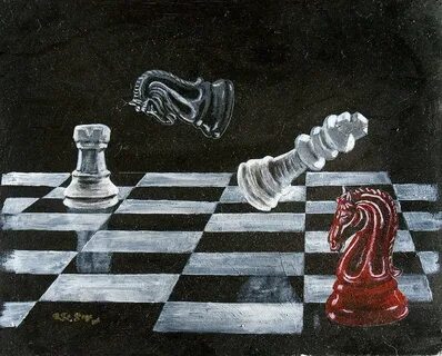 Chess Painting by Richard Le Page Fine Art America