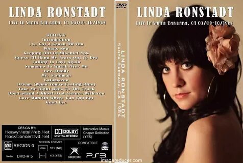 LINDA RONSTADT Live In Santa Barbara, CA 03/09-10/1984 DVD