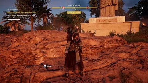 Assassin’s Creed Origins Taste of Her Sting Side Quest Walkt