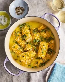 Garlic and Herb Butter Bath Corn Is the Ultimate Summer Side
