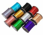 Новые поступления :: 10 Spools Mix Color Metallic Polyester 