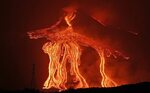 Etna's fingers of fire: Europe's most active volcano sends m