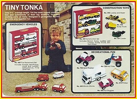 Tonka Toys Look Book 1974
