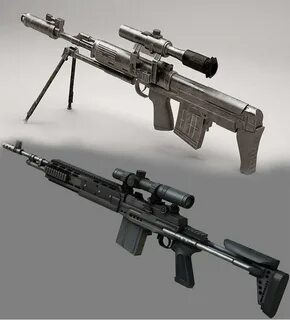 СВУ из России VS Mk 14 из США: Какая снайперская винтовка дл