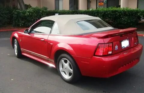 Laser Red 2001 Ford Mustang Convertible - MustangAttitude.co