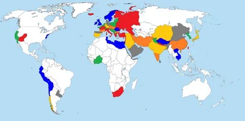 TSC Map - Known Polities of the World Updated 3 at Fallout N