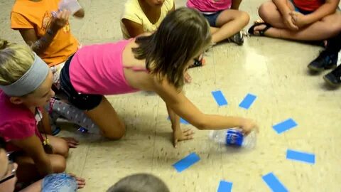 Spin the bottle at VBS, 7 25 12 - YouTube