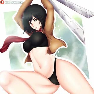 Naidëe Chi 🔞 artist Twitterissä: "Mikasa finished! Uncensore