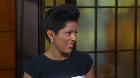 Owwww! Tamron Hall tears muscle screaming in haunted house