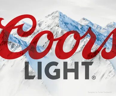 Coors Light Logo Coors light, Beer design, Coors
