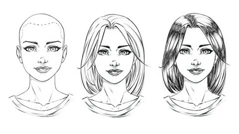 How to Draw Comic Style Hair - 3 Ways - Step by Step Robert 