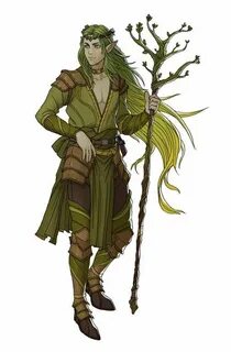 OC Ferryn, an Eladrin Elf Druid : characterdrawing Elf druid