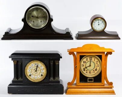 Mantel Clock Assortment - Apr 23, 2017 Leonard Auction, Inc.